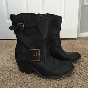 Guess Boots with Buckle